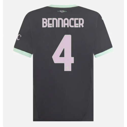 Dres AC Milan Ismael Bennacer #4 Rezervni 2024-25 Kratak Rukav